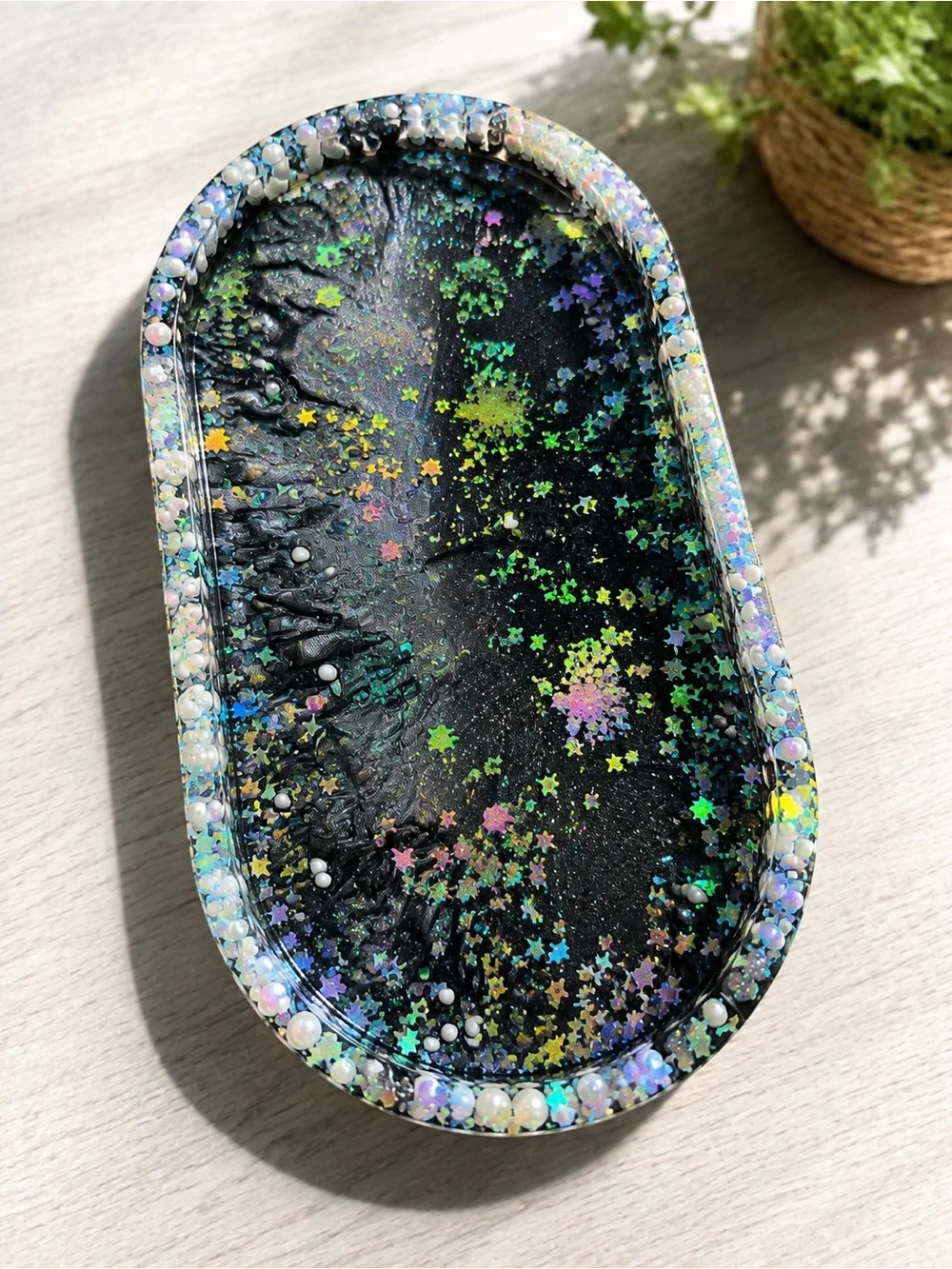 Handmade elegant black